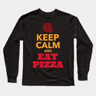 Eat Pizza Long Sleeve T-Shirt